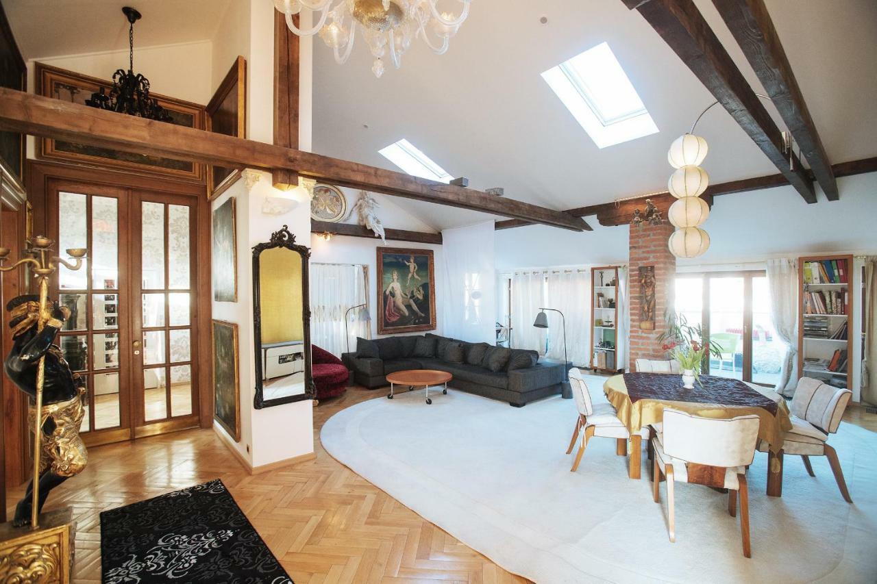 프라하 Unique Luxury Loft With Terrace In Old Town 아파트 외부 사진