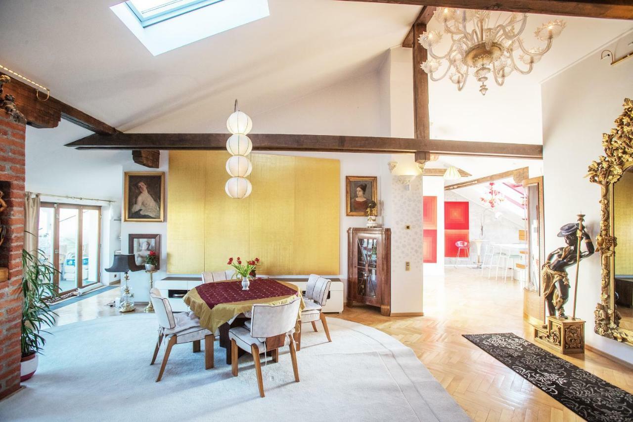 프라하 Unique Luxury Loft With Terrace In Old Town 아파트 외부 사진