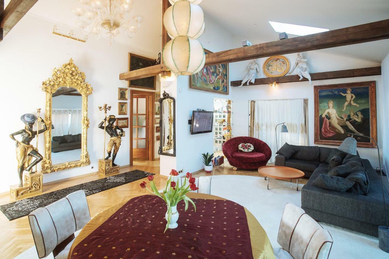 프라하 Unique Luxury Loft With Terrace In Old Town 아파트 외부 사진