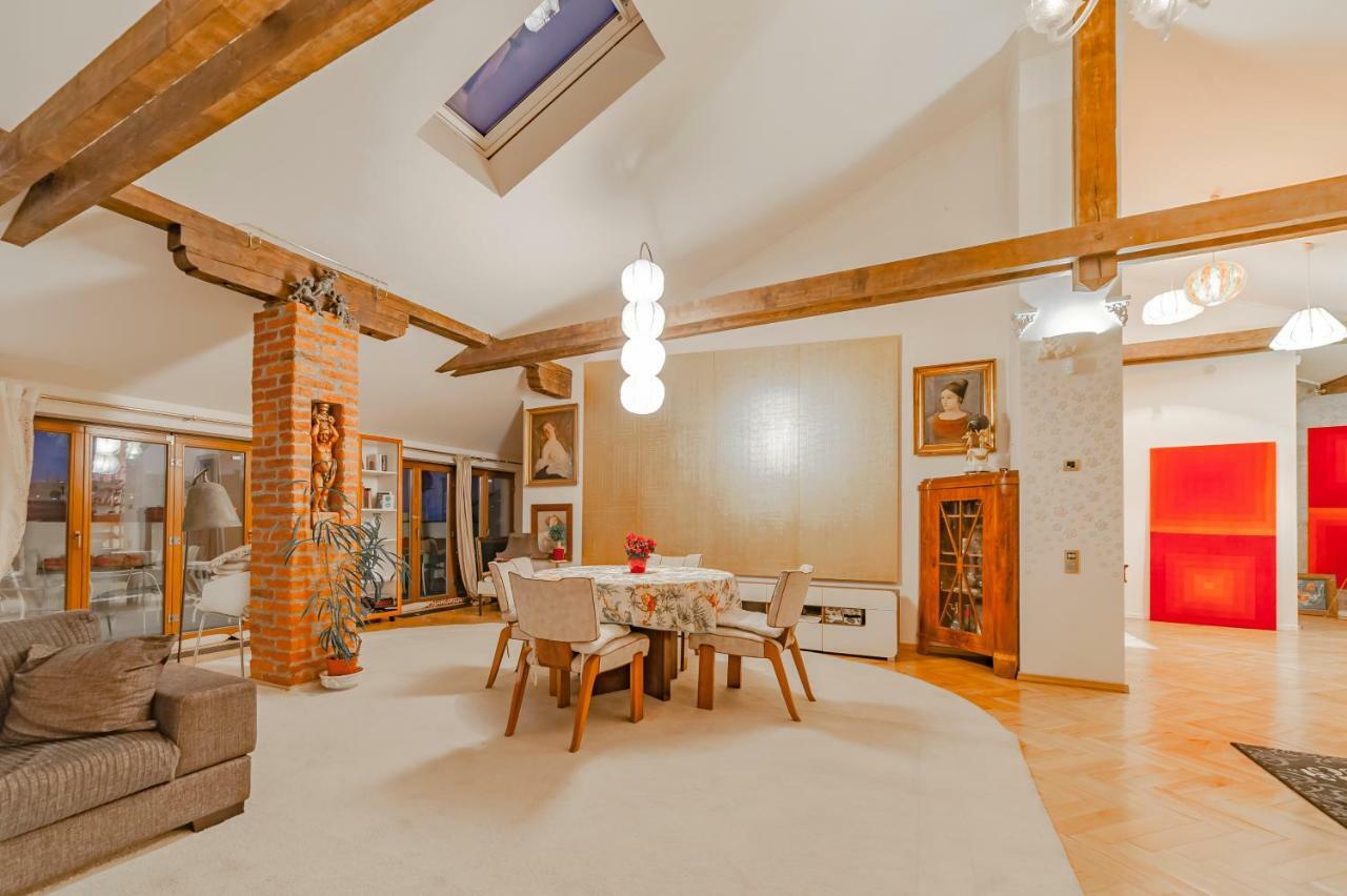 프라하 Unique Luxury Loft With Terrace In Old Town 아파트 외부 사진