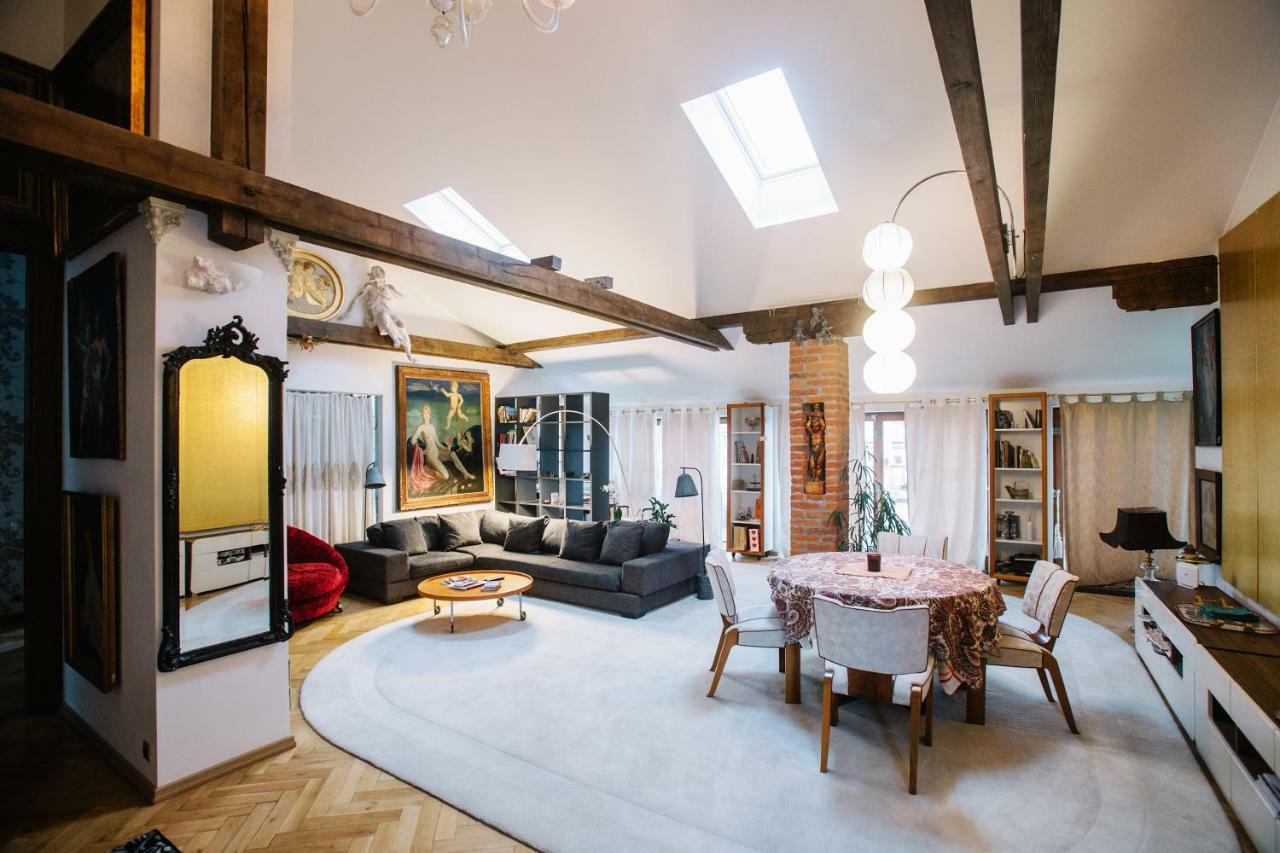 프라하 Unique Luxury Loft With Terrace In Old Town 아파트 외부 사진